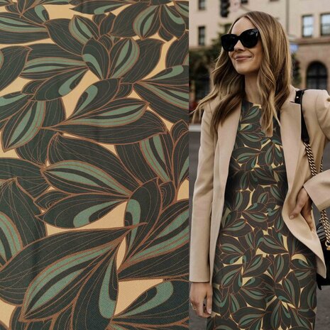 COUPON NJ - Gabardine sergée extensible 4209 80 x 150 cm COUPON NJ - Gabardine sergée extensible 4209 80 x 150 cm