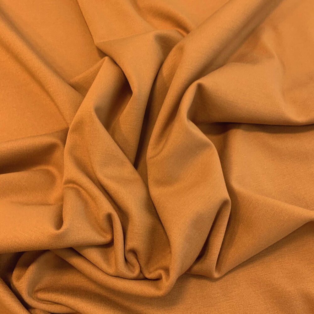 NJ COUPON - Punta di Roma P33 - jaune ocre 70X145CM