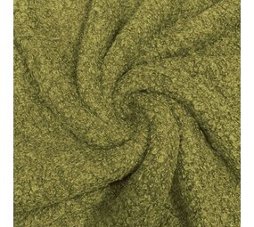NJ-COUPON – Bouclé Kreisel BB30 – Olivgrün 90 x 150 cm