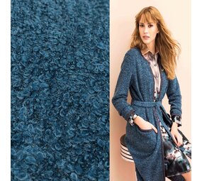 NJ COUPON - Bouclé Kreisel BB04 - Benzin 190X150CM (VRFBD)