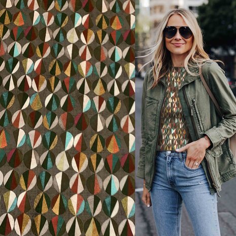 NJ COUPON - Gabardine Twill Stretch 3864 140+65X140CM NJ COUPON - Gabardine Twill Stretch 3864 140+65X140CM