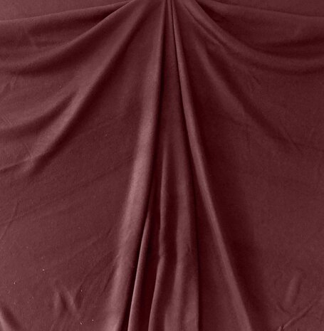 COUPON NJ - Laine épaisse HW09 - bordeaux 95+80X150CM