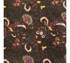 COUPON NJ - Motif laine bouillie avec fil W219 150 x 150 cm