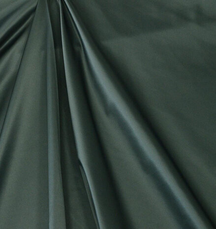 NJ-COUPON  – Glänzendes Baumwollgewebe Uni S23 – Dunkelgrün, 145 x 145 cm