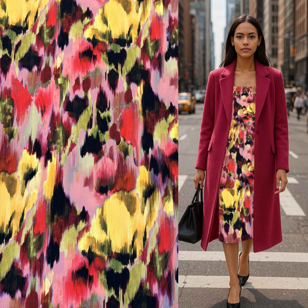 COUPON NJ - Viscose extensible pour imprimante jet d'encre 5283 110x145cm COUPON NJ - Viscose extensible pour imprimante jet d'encre 5283 110x145cm