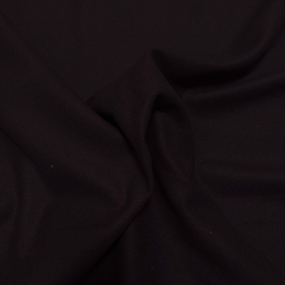 Wool Coat Fabric 5343 - Dark Bordeaux Wool Coat Fabric 5343 - Dark Bordeaux