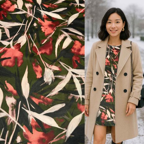 NJ COUPON - Bengaline Superstretch 5243   60x147CM  (FT)