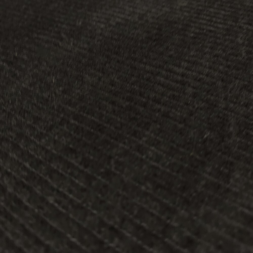 COUPON NJ - Velours côtelé extensible en coton AB03 - Noir 120 x 140 cm