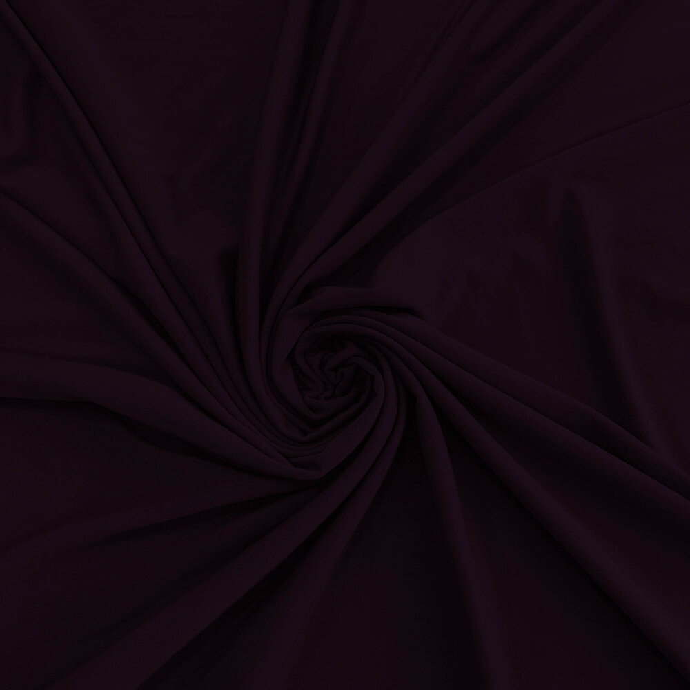 Jersey de viscose 5346 - aubergine foncée