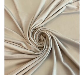 COUPON NJ - Jersey de bambou Uni BV05 - beige clair 80x145cm