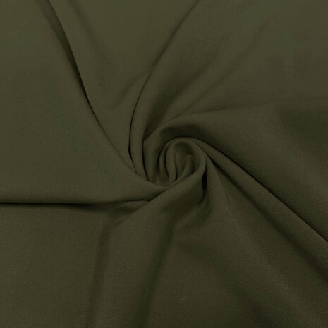 NJ COUPON - Gabardine Terlenka Stretch (zwaar) WT101 - mosgroen 70x145CM NJ COUPON - Gabardine Terlenka Stretch (zwaar) WT101 - mosgroen 70x145CM