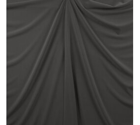NJ COUPON - Gabardine Terlenka  Stretch (zwaar) WT86 - grijs  180x145CM