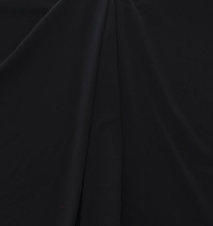 NJ-COUPON – Gabardine Terlenka Stretch (schwer) WT60 – Schwarz 80 x 145 cm