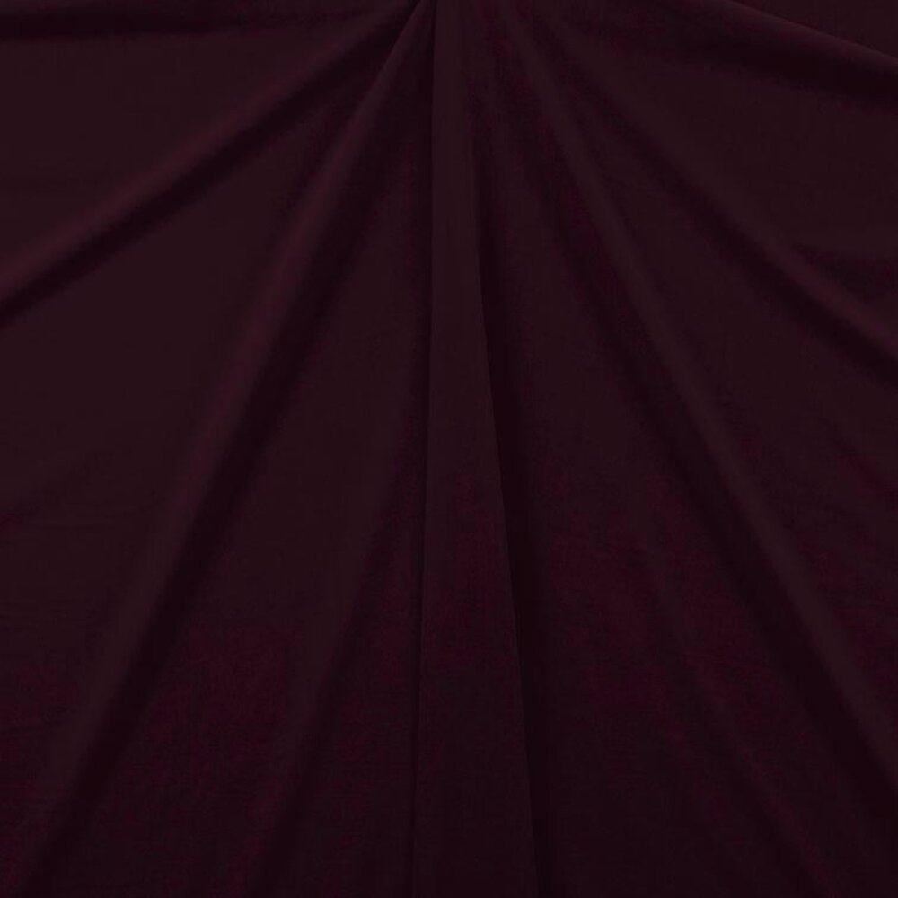 NJ-COUPON – Gabardine Terlenka Stretch (schwer) WT97 – Aubergine 80 x 145 cm
