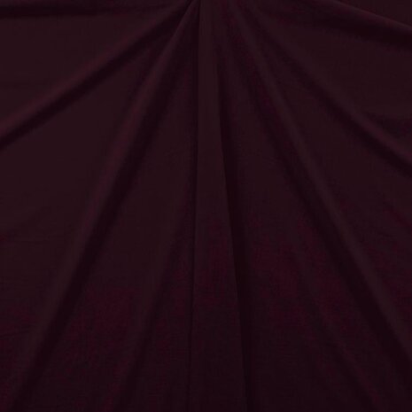 COUPON NJ - Gabardine Terlenka Stretch (épaisse) WT97 - aubergine 80x145CM