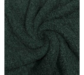 NJ-COUPON – Bouclé Kreisel BB24 - vert bouteille 155+70x150CM (VRFBD)