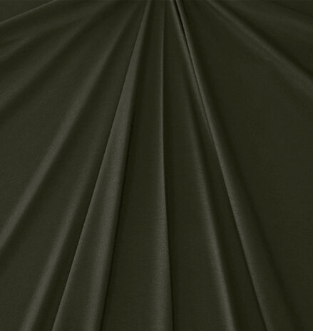 COUPON NJ - Jersey viscose premium PV14 - vert armée 90x150cm