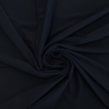 NJ COUPON - Travel Stretch Jersey HT24 -nachtblauw  60x148CM