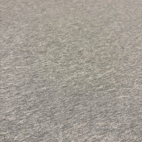 Jersey de viscose 5304 - gris souris chiné