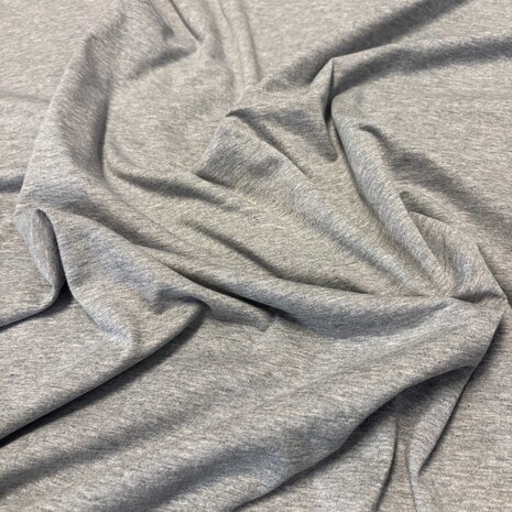 Viscose Jersey 5304 - mouse gray melange Viscose Jersey 5304 - mouse gray melange