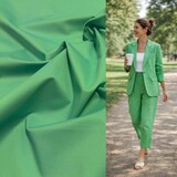 Baumwoll-Stretch 5427 – weiches Smaragdgrün