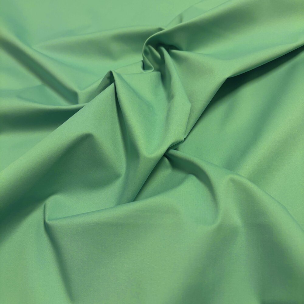 Coton extensible 5427 - vert émeraude doux