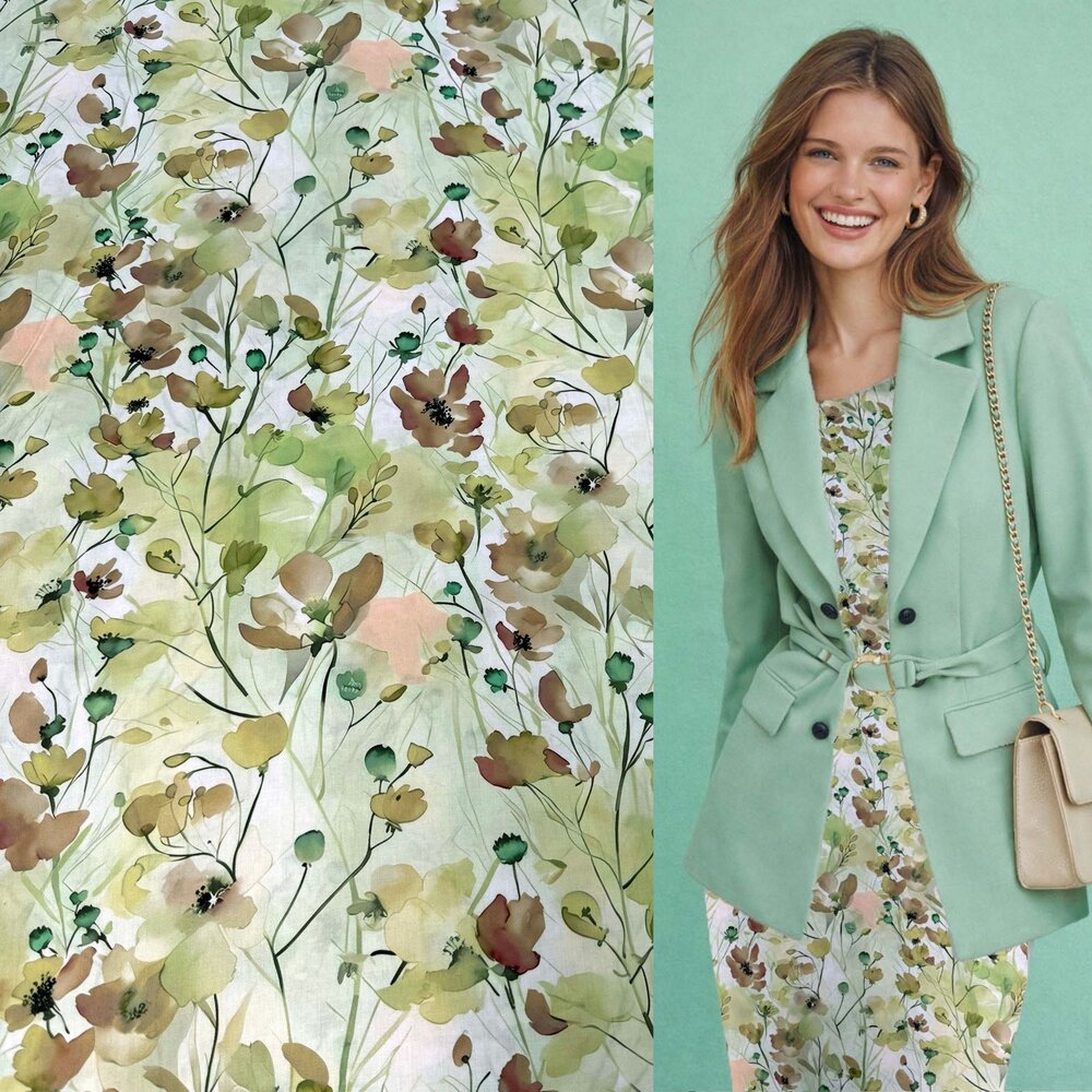 Schweizer Satin-Baumwoll 5394