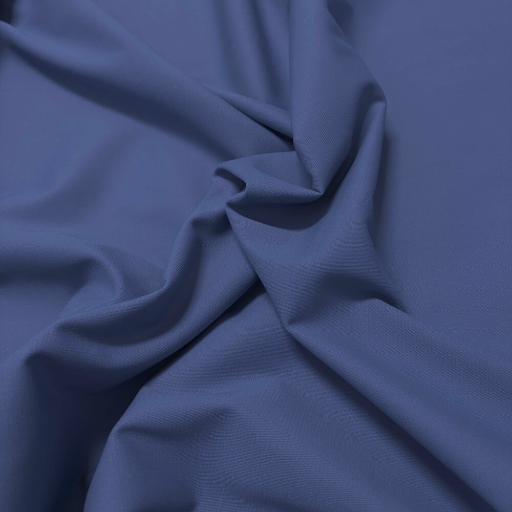Katoen Stretch 5425 - middenblauw