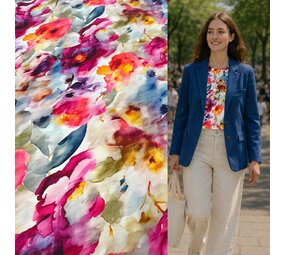 Cupro Stretch Inkjet - 5414