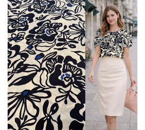 Jet d'encre Cupro Stretch - 5415