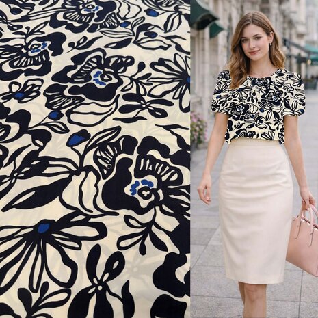 Cupro Stretch Inkjet - 5415