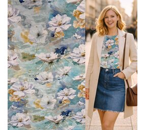 Jet d'encre Cupro Stretch - 5417