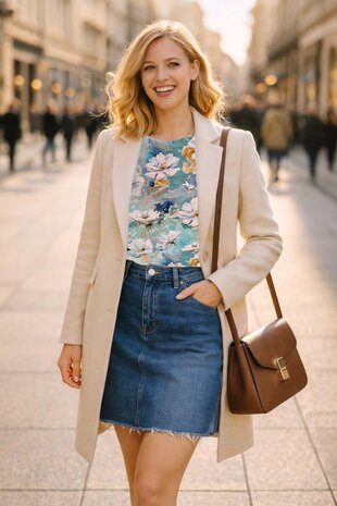 Jet d'encre Cupro Stretch - 5417