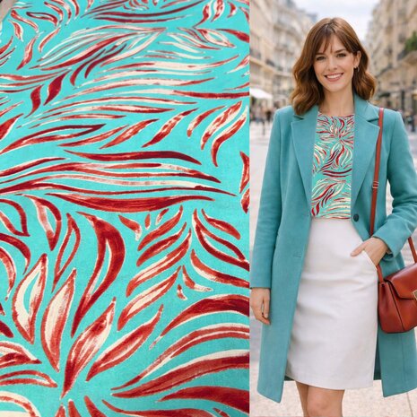 Viscose extensible pour jet d'encre 5419