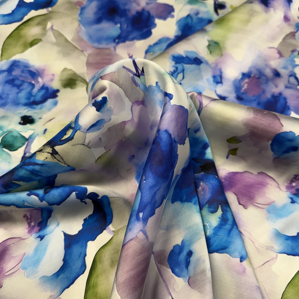 Satin extensible en viscose 5431