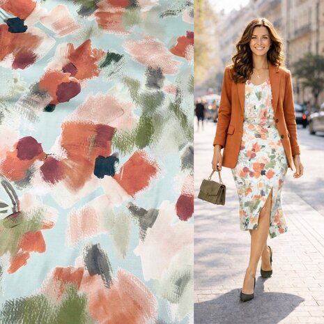 Viscose Satin Stretch 5429