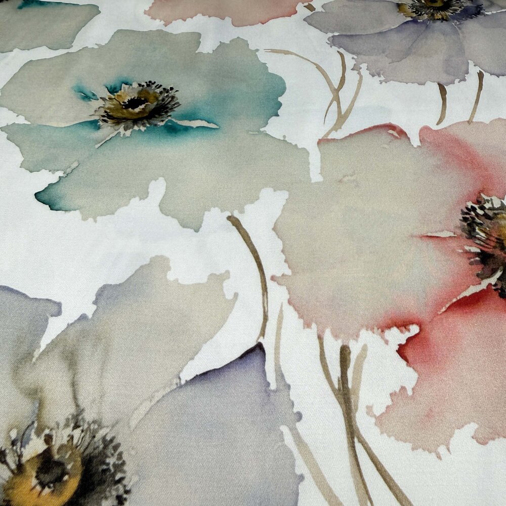 Satin extensible en viscose 5432