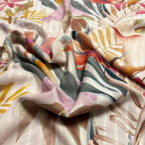 Viscose tissée en relief 5437