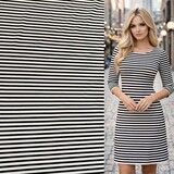 Jersey  5446 - zwart/wit