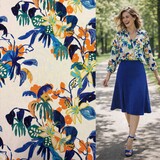 Viscose Satin Jet d'encre 5447