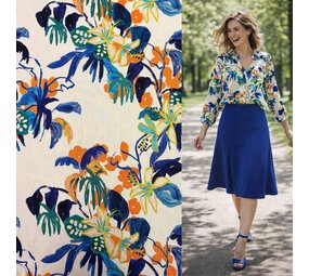 Viscose Satin Jet d'encre 5447