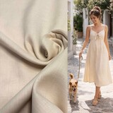 Linnen 5450 - licht beige