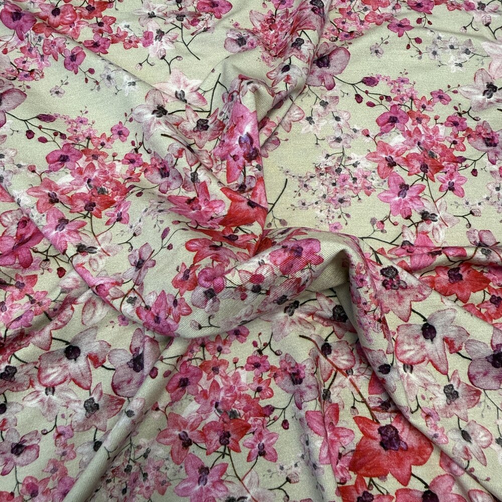 Motif jersey bambou - 5457