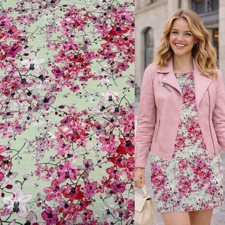 Bamboo Jersey Pattern - 5457