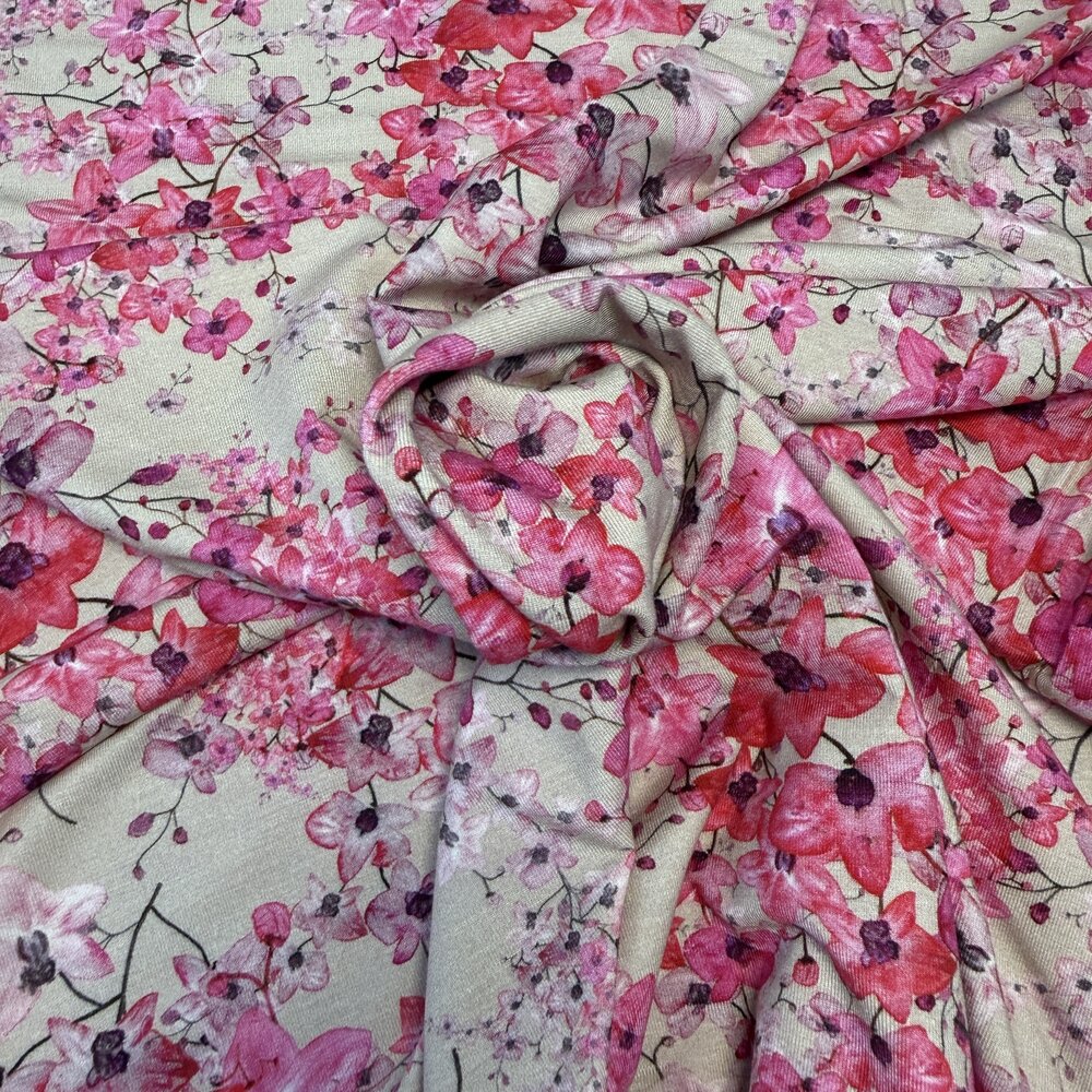 Motif jersey bambou - 5457