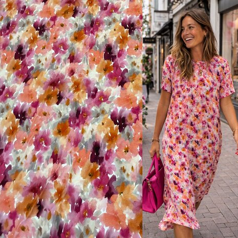 Bamboe Jersey Dessin - 5465