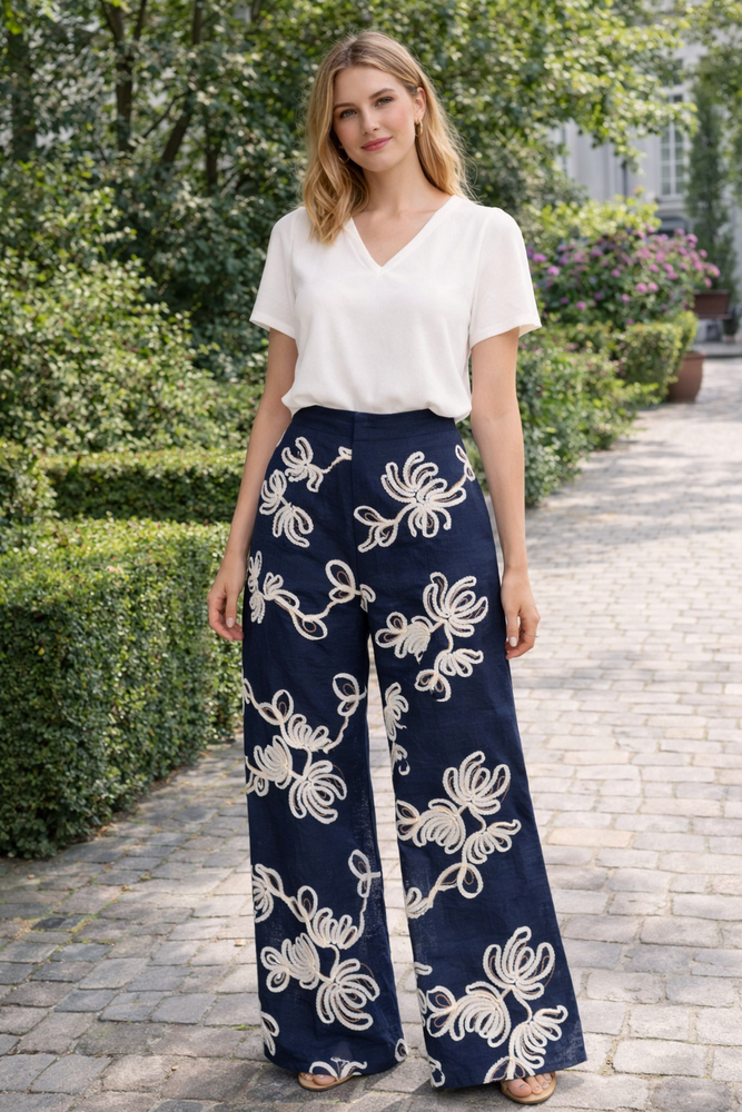 Cotton Batiste Embroidered 5468