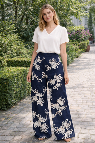 Cotton Batiste Embroidered 5468