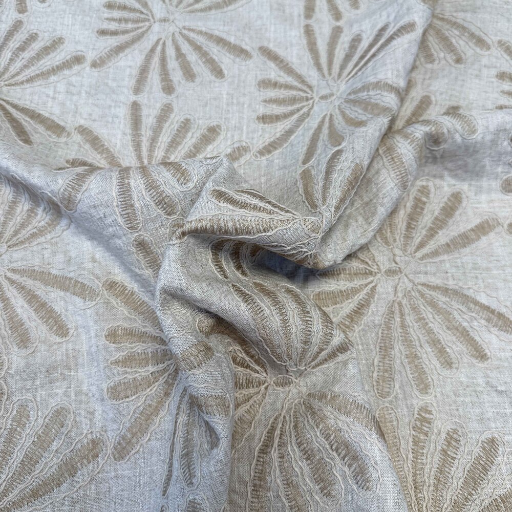 Linen Viscose Embroidered - 5473