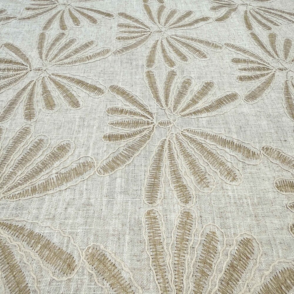 Lin viscose brodé - 5473